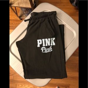VS Pink boyfriend cut sweatpants
